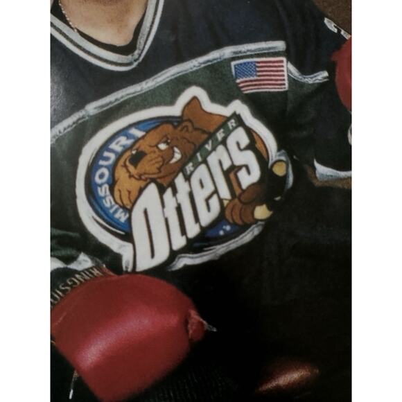 VTG UHL Missouri River Otters Defunct Circa 2001-2002 Fight Club Poster Boxing - Picture 3 of 7